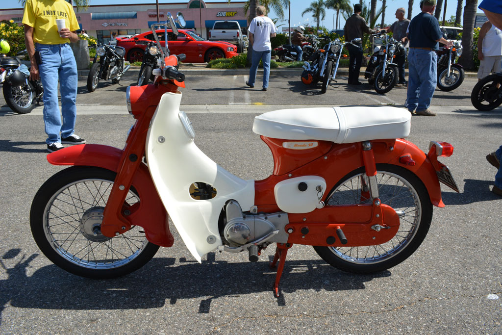 1963 Honda CA102 or Cub 50 with electric start and turn signals